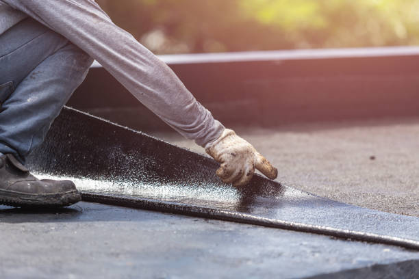 Professional Emergency Waterproofing technician working in Phoenix, NY